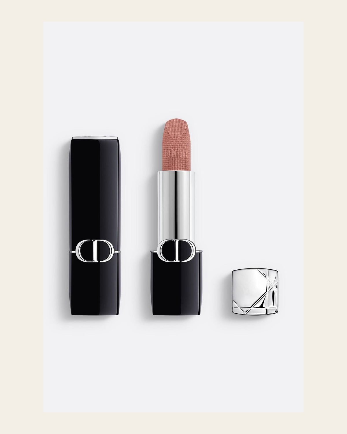 Dior Rouge Dior #218 Rose Rose 丝绒妆效口红官方产品图