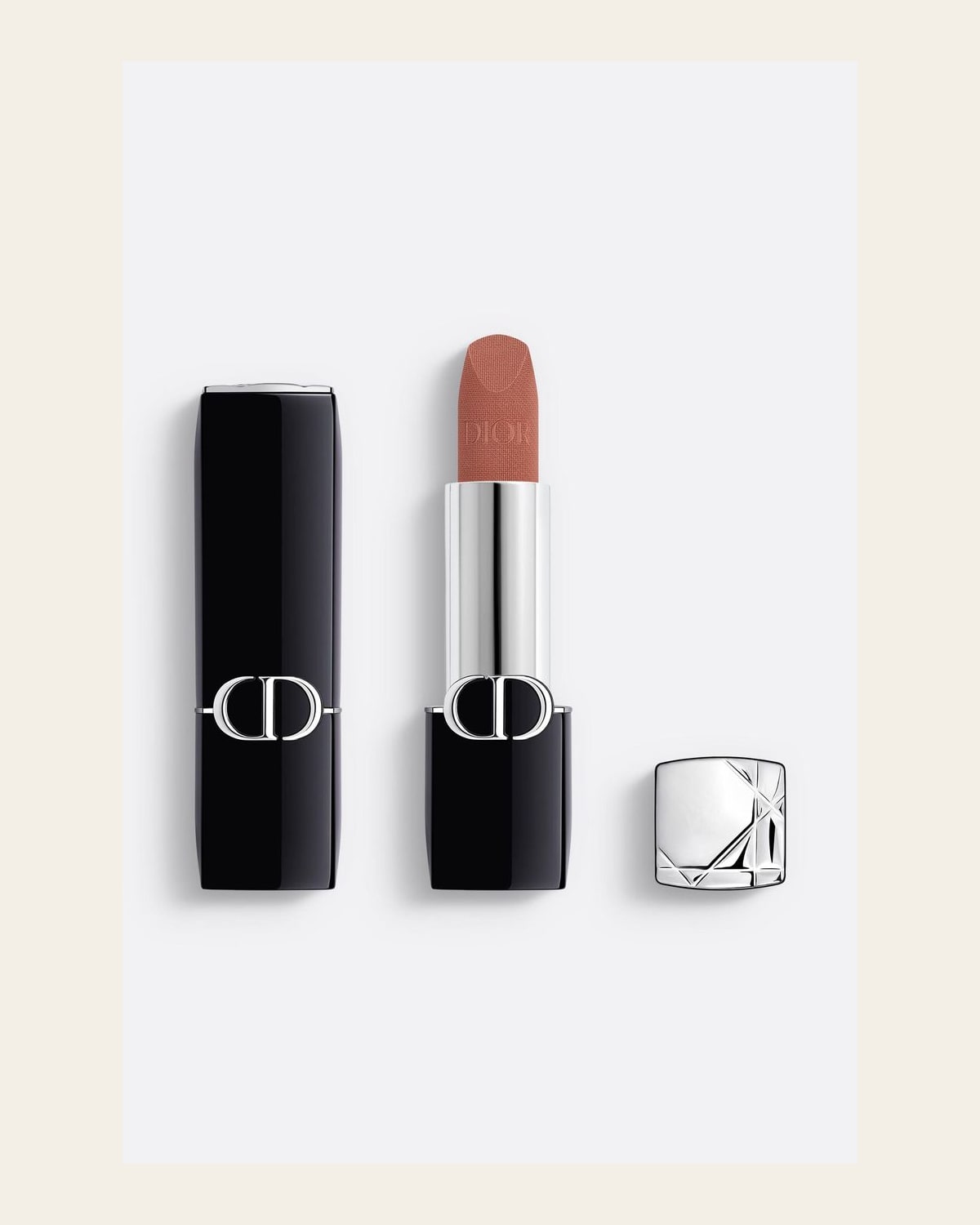 Dior Rouge Dior #300 Nude Style 丝绒妆效口红官方产品图