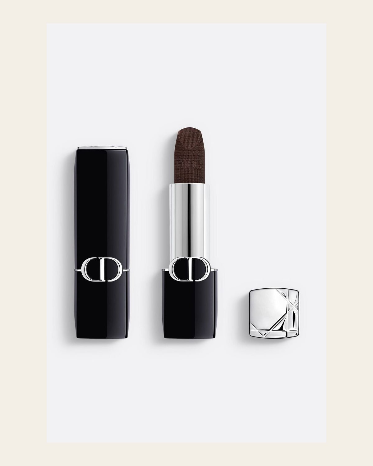 Dior Rouge Dior #600 Nude Gown 丝绒妆效口红官方产品图